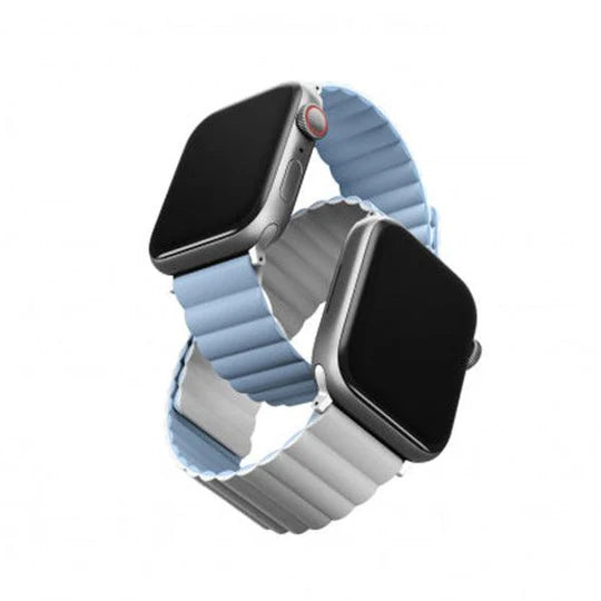 Uniq Revix Reversible Magnetic for Apple Watch Strap 38/40/41mm Arctic (White/Blue)