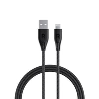 Ravpower RP-CB1028 USB A to Lightning Cable 3m Black