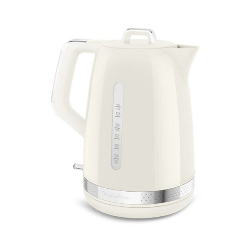 Moulinex BY320A 1.7L White Kettle - 2400W Quick Boil with Automatic Shut-Off