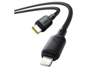 Baseus Silky Series Fast Charging Cable USB-C to iP 20W 1m - Cluster Black