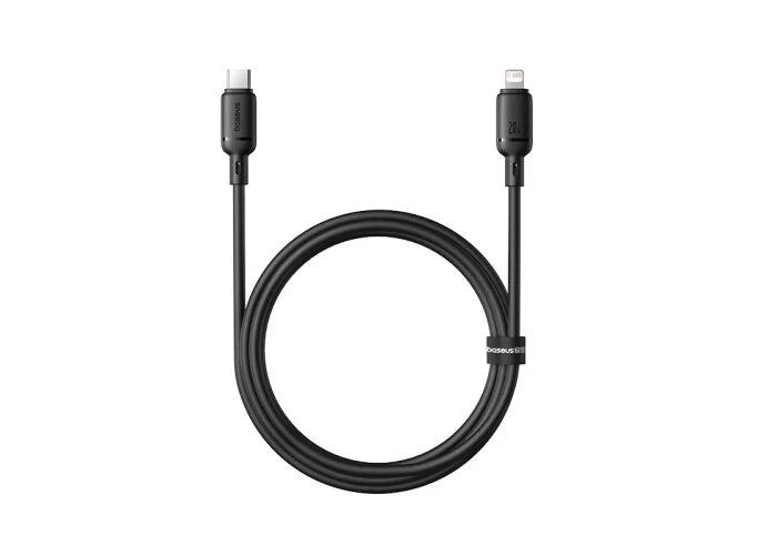 Baseus Silky Series Fast Charging Cable USB-C to iP 20W 1m - Cluster Black