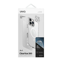 UNIQ HYBRID IPHONE 16 PRO (2024) 6.9 MAGCLICK CHARGING CLEARVUE 360 ESSENTIAL BUNDLE PACK EOL