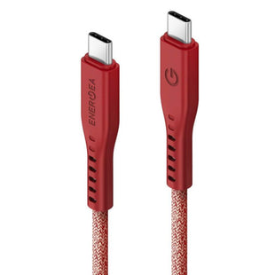 ENERGEA NYLOFLEX CABLE, CHARGE AND SYNC TOUGH LIGHTNING C89 MFI 1.5M –RED