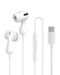Baseus Encok CZ20 Wired Earphones - Moon White