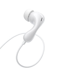 Baseus Encok CZ20 Wired Earphones - Moon White