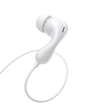 Baseus Encok CZ20 Wired Earphones - Moon White