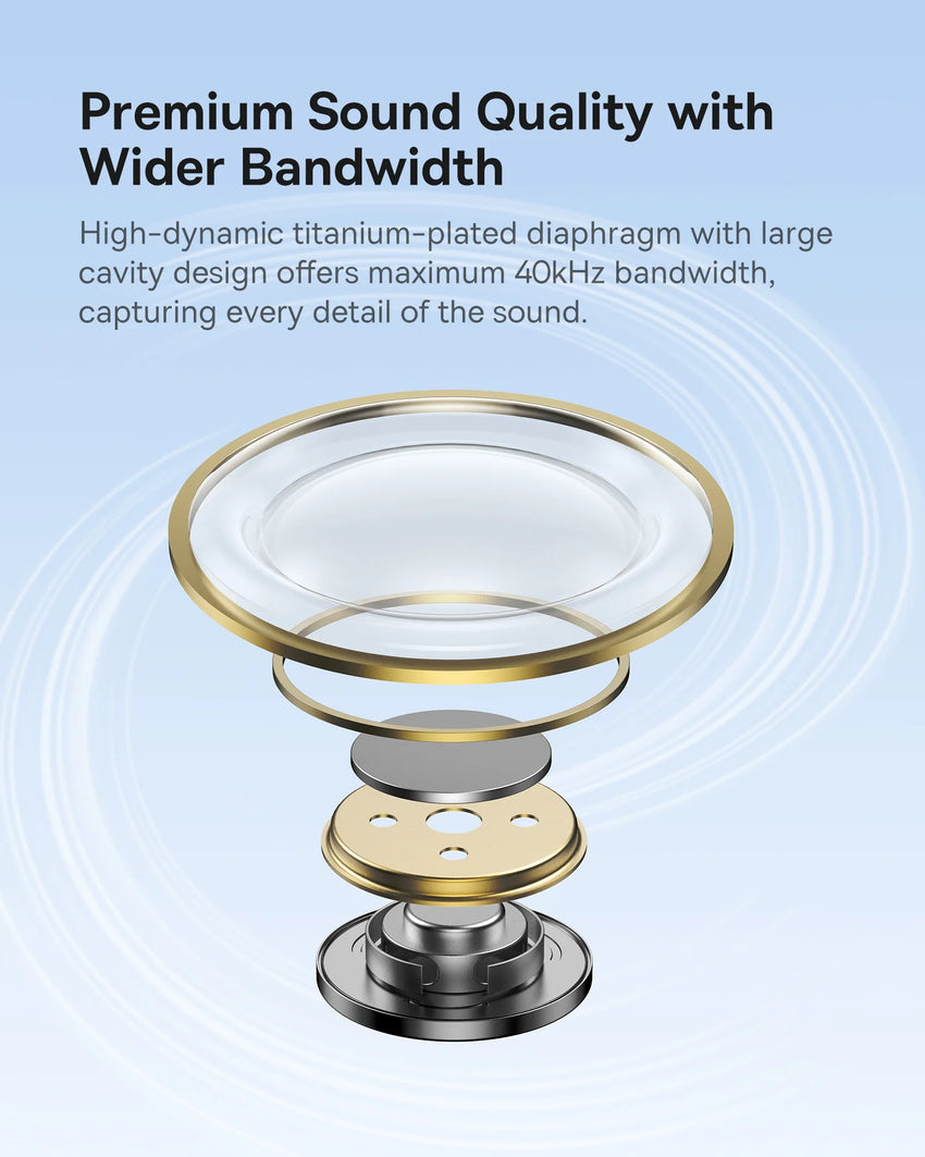 Baseus Encok CZ20 Wired Earphones - Moon White