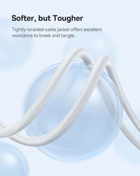 Baseus Encok CZ20 Wired Earphones - Moon White