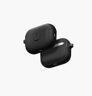 UNIQ CLYDE AIRPODS PRO 3RD GEN LOCK CASE - BLACK/DARK GREY (BLACK/DARK GREY)