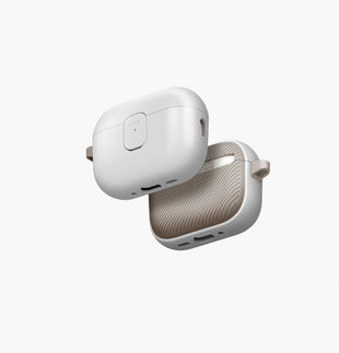 UNIQ CLYDE AIRPODS PRO 3RD GEN LOCK CASE - ROYAL BLUE/FLINT GREY (ROYAL BLUE/FLINT GREY)
