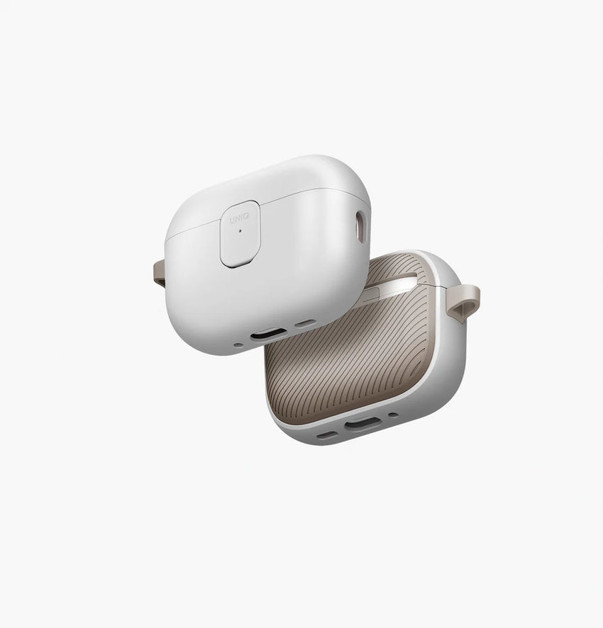 UNIQ CLYDE AIRPODS PRO 3RD GEN LOCK CASE - ROYAL BLUE/FLINT GREY (ROYAL BLUE/FLINT GREY)