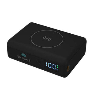 ENGAGE ULTRA COMPACT 10000MAH WIRELESS POWER BANK PD 45W BLACK