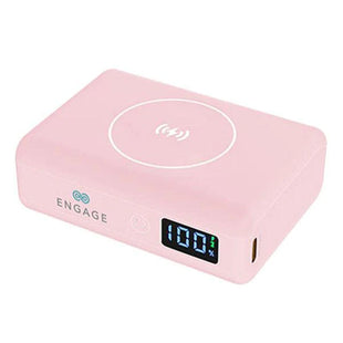 ENGAGE ULTRA COMPACT 10000MAH WIRELESS POWER BANK PD 45W PINK