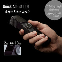 PANASONIC ELECTRIC BEARD/HAIR TRIMMER (RECHARGEABL ER2031K7221