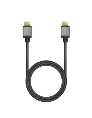 ENERGEA FIBRATOUGH, HDMI TO HDMI 8K@60HZ 48GBPS HDMI2.1 CABLE 2M - BLACK EOL