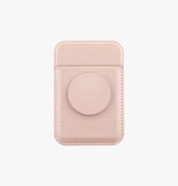 UNIQ FLIXA MAGNETIC CARD HOLDER AND POP-OUT GRIP-STAND - BLUSH PINK (PINK) EOL