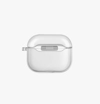 UNIQ GLASE PRO AIRPODS 4TH GEN LOCK CASE - GLOSSY SMOKE (GLOSSY SMOKE)