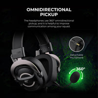 Havit Gaming series-Gaming headphone H2002d Black+Ochre
