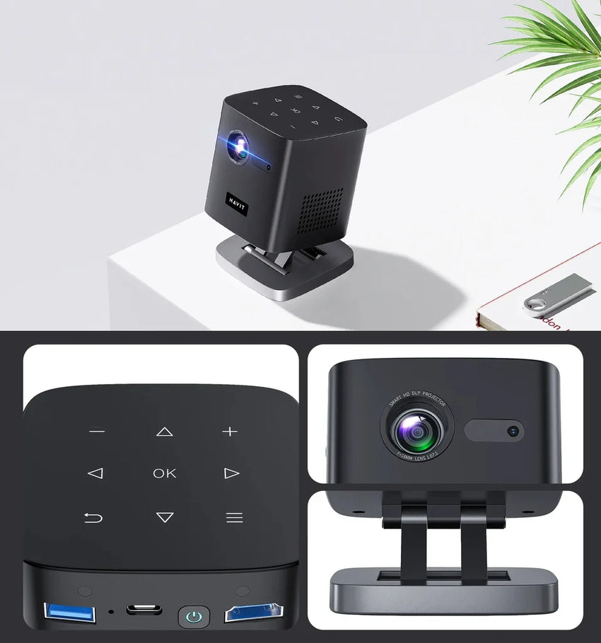 Havit Smart life series-Projector accessories UK Plug PJ218 PRO black