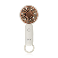 Sky Key Mini Portable Fan - White