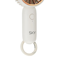 Sky Key Mini Portable Fan - White
