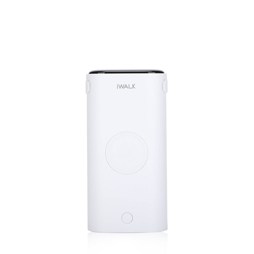 iWALK LinkPod W2 Battery 10000mAh With Wireless Apple Watch Charger - White