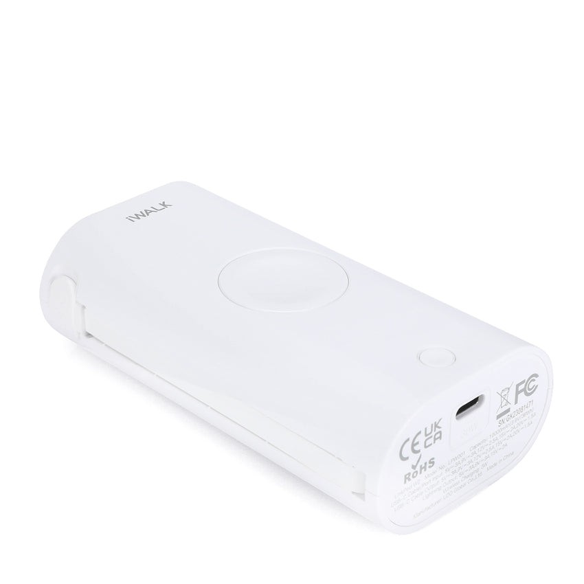 iWALK LinkPod W2 Battery 10000mAh With Wireless Apple Watch Charger - White