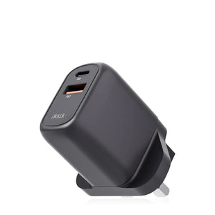 iWALK Leopard GAN 30W- 1AC, 35W Fast Charger - Black