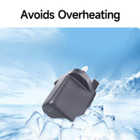 iWALK Leopard GAN 30W- 1AC, 35W Fast Charger - Black