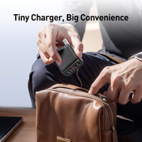 iWALK Leopard GAN 67W- 2C1A, iCPU Temperature Control, 67W Fast Charger - Black