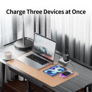 iWALK Leopard GAN 67W- 2C1A, iCPU Temperature Control, 67W Fast Charger - Black