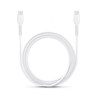 iWALK Twister 60W, Length 2 Meter, Skin Friendly Silicon Charging & Data Cable - White