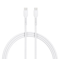 iWALK Twister 60W, Length 2 Meter, Skin Friendly Silicon Charging & Data Cable - White