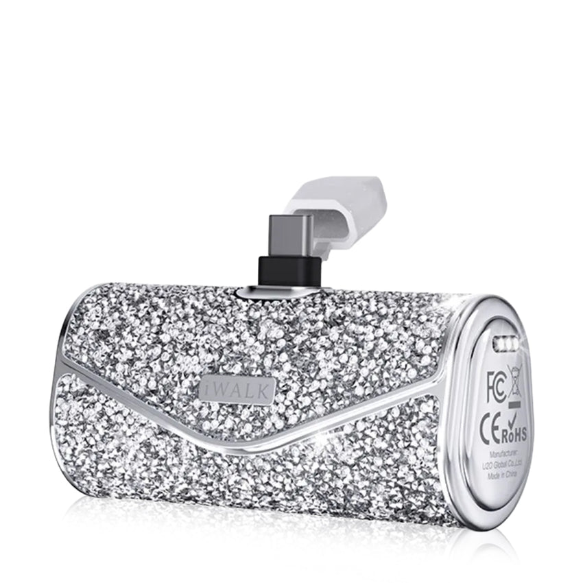 iWALK Linkpod USB-C Power Bank 5000mAh - Silver Diamond