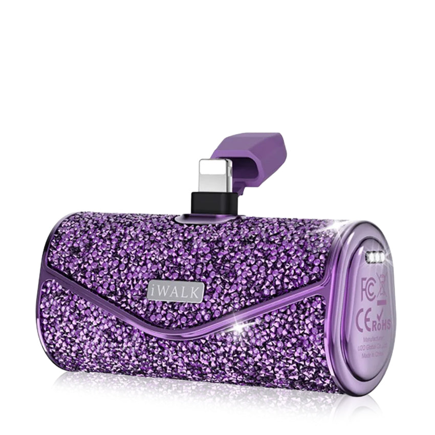 iWALK Linkpod Lightning Power Bank 5000mAh - Purple Diamond