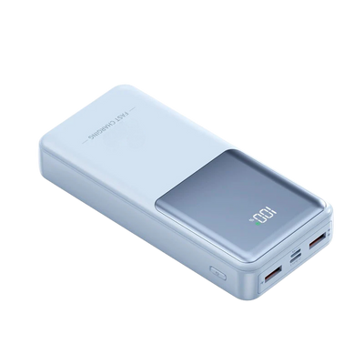 LEEDOR Gradiant 10000mAh/37Wh Power Bank - HB-H20 Model, Blue