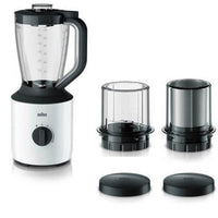 Braun Jug Blender 800W 1.7L with Chopper & Grinder Attachment ? Multi-purpose Blender
