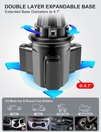 Topgo Cup Holder Phone Mount JC1