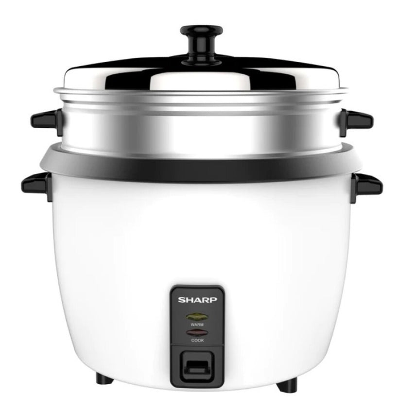 Sharp: Rice Cooker 900 Watt, White