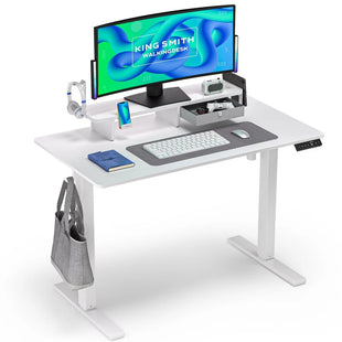 KingSmith ETSFI21 Antique wood color smart height adjustable table