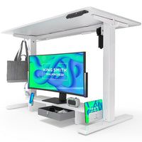 KingSmith ETSFI21 Antique wood color smart height adjustable table