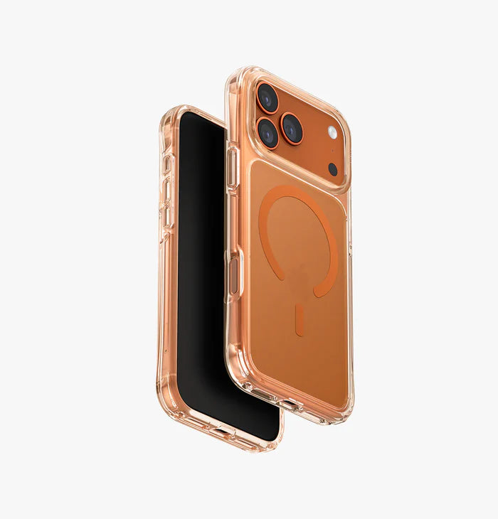 UNIQ HYBRID IPHONE 17 PRO MAX (2025) 6.9 MAGCLICK CHARGING COMBAT - VOLT ORANGE