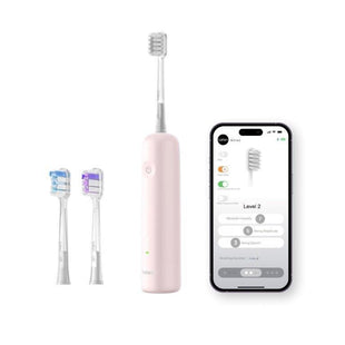 Laifan Wave Tooth Brush (ABS Plastic)with high-frequency vibrations of up to 66,000 times per minute with an ultra-wide 60° oscillating motion. IOS and Android Support 1TB91-P-SA-PK-002