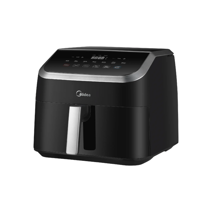 Midea 9L Digital Air Fryer Oven, Family Size, 1800W with 8 Presets, Rapid Air Technology, Non-Stick Basket (MAD-900F2BPK)