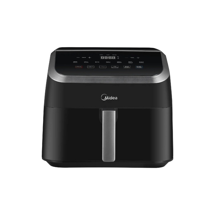 Midea 9L Digital Air Fryer Oven, Family Size, 1800W with 8 Presets, Rapid Air Technology, Non-Stick Basket (MAD-900F2BPK)