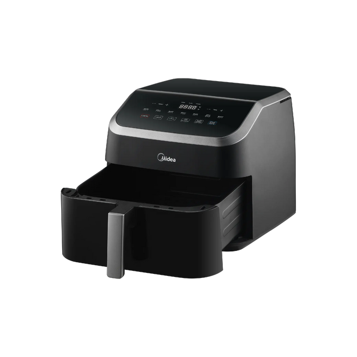 Midea 9L Digital Air Fryer Oven, Family Size, 1800W with 8 Presets, Rapid Air Technology, Non-Stick Basket (MAD-900F2BPK)