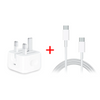 Apple Essentials Charging Bundle: 20W USB-C Power Adapter + 60W USB-C to USB-C Cable (1M)