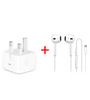 Apple 20W USB-C Power Adapter + Apple EarPods with USB-C Connector Bundle