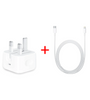 Apple Fast Charge Bundle: 20W USB-C Power Adapter + 1M USB-C to Lightning Cable