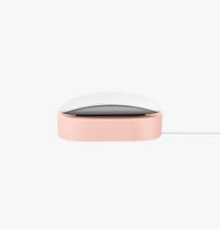 UNIQ NOVA COMPACT MAGIC MOUSE CHARGING DOCK WITH CABLE LOOP - BLUSH (PINK)